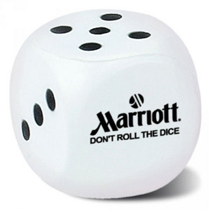 Promotional Stress Balls: Dice Stress Balls